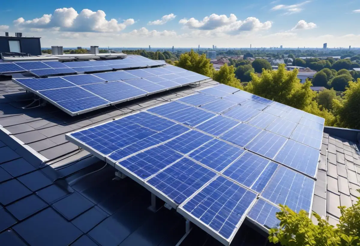 Så fungerar solceller avbetalning – enkelt och billigt illustration
