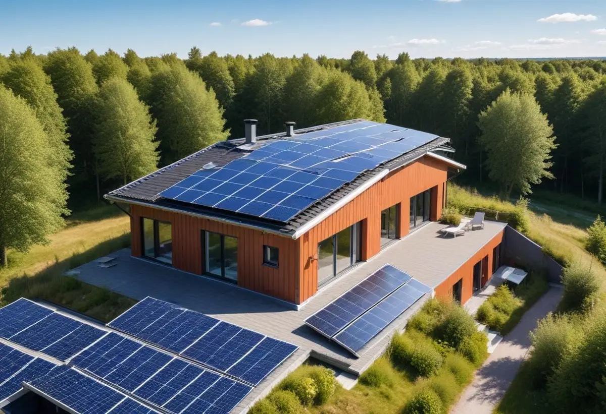 Sola smart i Kungsbacka med solceller! illustration