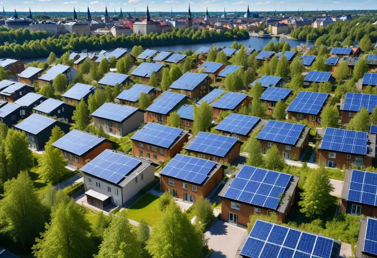 Därför ska du satsa på solceller i Stockholm illustration
