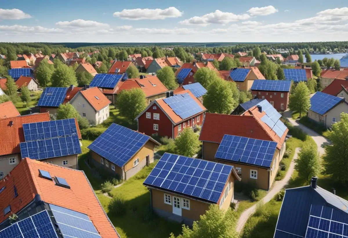 Solpaneler i Skara - Få grön energi enkelt! illustration